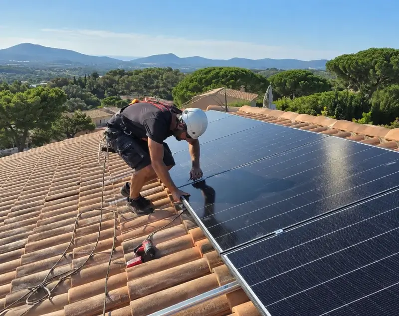 Installateur panneaux solaires Bez-et-Esparon — pose photovoltaïque sur toiture