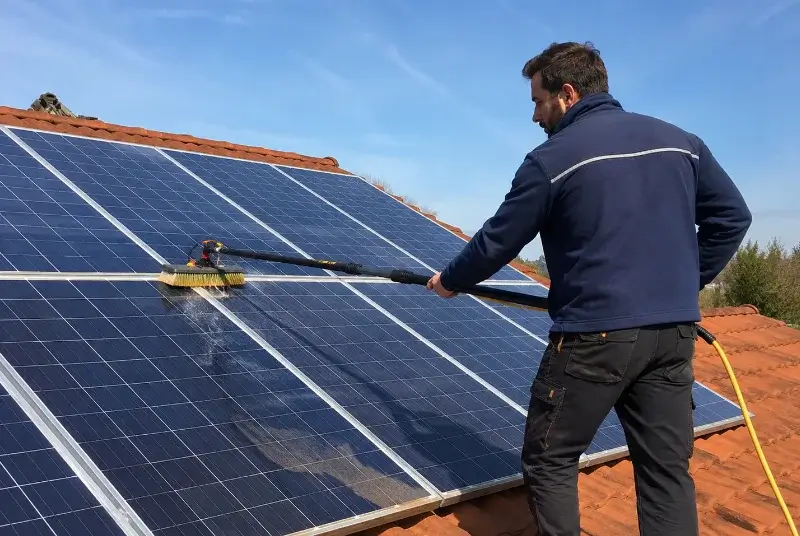 Nettoyage et entretien de panneaux solaires à Bez-et-Esparon
